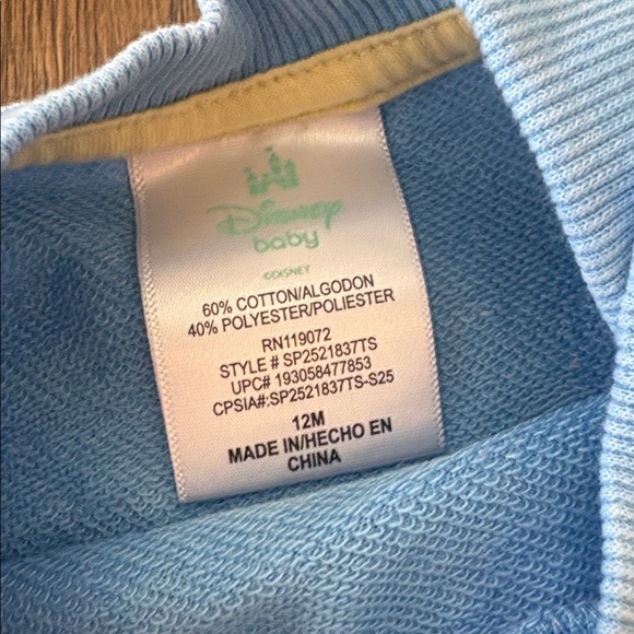 Disney Toy Story Woody Wild West Blue Romper - Picture 3 of 4